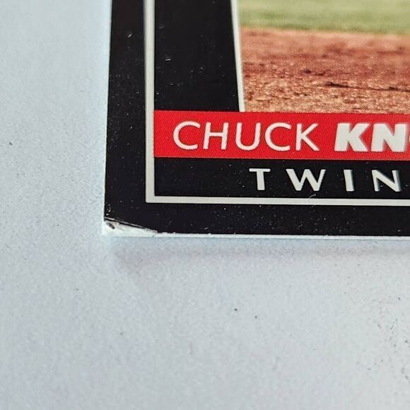 Robin Ventura Chuck Knoblauch 1992 baseball card Minnesota twins pinnacle #119 - Picture 4 of 6